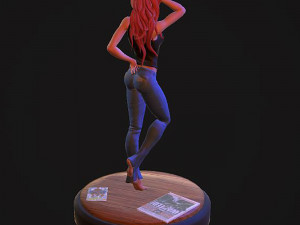Mary Jane Watson Modelo de Impressão 3D