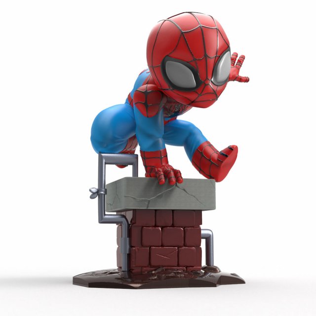 Chibi Spiderman Modelo de Impressão 3D .c4d .max .obj .3ds .fbx .stl .blend 