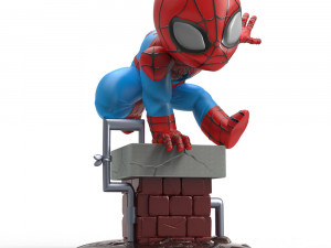 Chibi Spiderman 3D Print Model