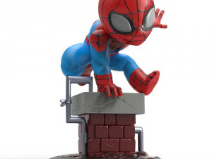 Homem-Aranha Chibi Modelo de Impressão 3D