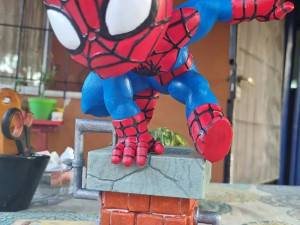 Chibi Spiderman Modelo de Impressão 3D