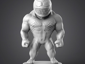 Chibi Venom 3D Принт Модель