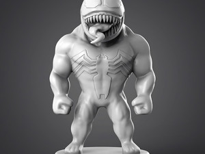 Chibi Venom 3D Принт Модель