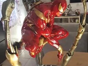 Araign&eacute;e de fer Modèles 3D en vedette