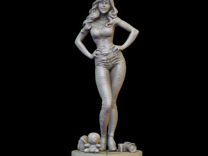 Mary Jane 3D Print Model