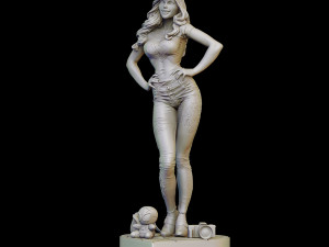Mary Jane 3Dプリントモデル