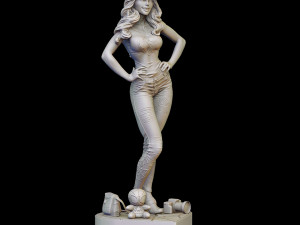 Mary Jane 3Dプリントモデル