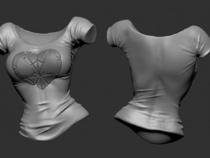 Mary Jane 3Dプリントモデル