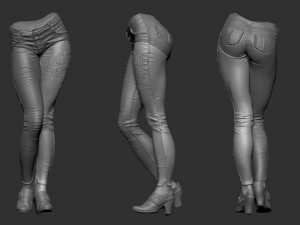 Mary Jane 3Dプリントモデル
