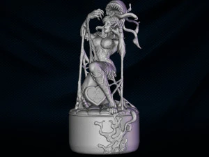 Mary Jane Venom 3D Print Model