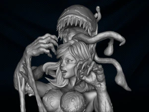 Mary Jane Venom 3D Print Model