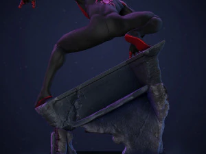 Spiderman Mile Morales 3D Print Model