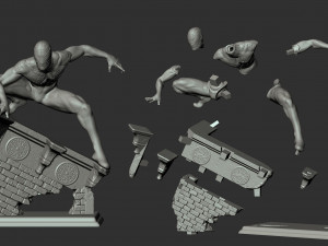 Spiderman Mile Morales 3D Принт Модель