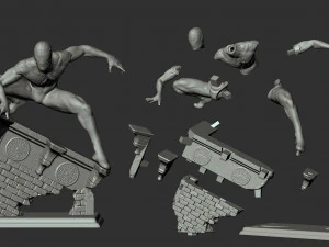 Spiderman Mile Morales 3D Print Model