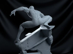 Spiderman Mile Morales 3D Print Model