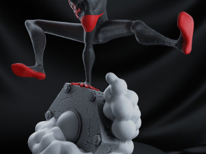 Miles Morales Spiderman 3D 打印模型
