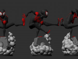 Miles Morales Spiderman 3D 打印模型