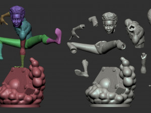 Miles Morales Spiderman 3D 打印模型