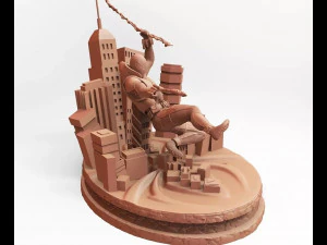 L'Uomo Ragno Scarlatto Modello di stampa 3D