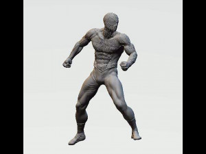 Rhino vs Spiderman 3D 打印模型