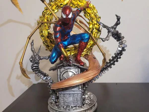 スパイダーマン 3Dプリントモデル