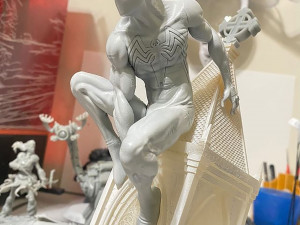 Symbiote Spiderman 3D Print Model