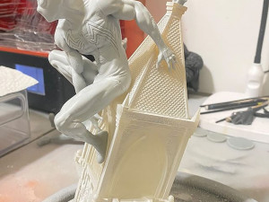 Symbiote Spiderman 3D Print Model