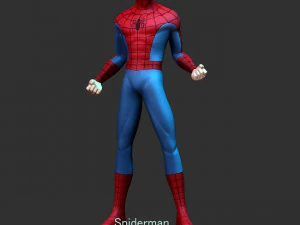 Spiderman Classic 3D Print Model