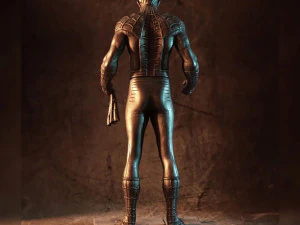 Spiderman Peter Parker 3D Print Model