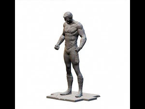Spiderman Peter Parker 3D Print Model