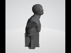 Spiderman Bust 3D Print Model