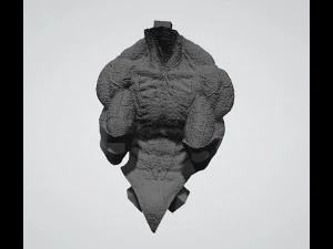 Symbiote Spiderman 3D Print Model