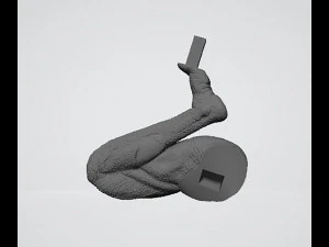 Symbiote Spiderman 3D Print Model