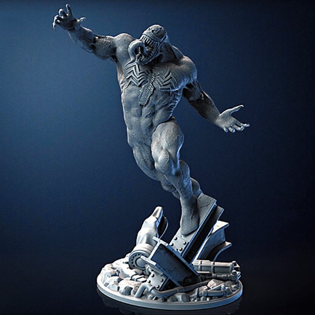 Venom Modello di stampa 3D .c4d .max .obj .3ds .fbx .stl .blend 