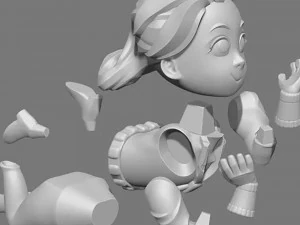 Stan Lee and Kids 3D Print Model