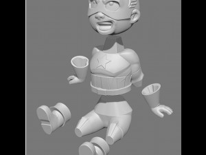 Stan Lee and Kids Model Cetak 3D