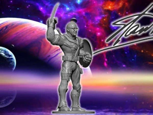 Stan Lee Heroes 3D Print Model