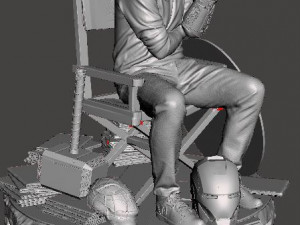 Stan Lee 3D Print Model