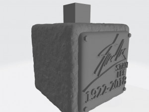 Stan Lee Bust 3D Print Model