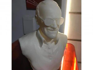 Stan Lee Bust 3D Print Model