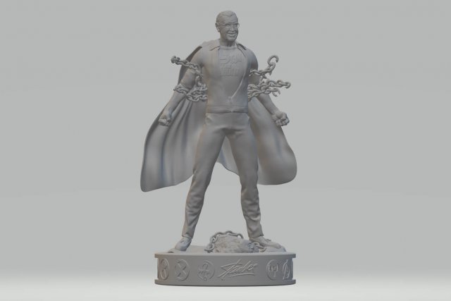 Stan Lee 3D 打印模型 .c4d .max .obj .3ds .fbx .stl .blend