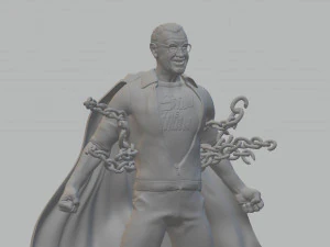 Stan Lee 3D Print Model