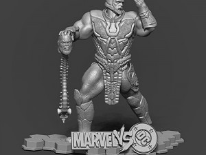 Darkseid vs Thanos 3D Print Model
