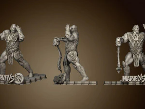Darkseid vs Thanos 3D Print Model