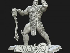 Darkseid vs Thanos 3D Print Model
