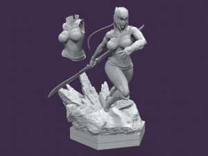 Dame Thanos 3D printmodel