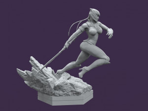 Lady Thanos 3D प्रिंट मॉडल