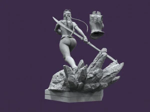 Lady Thanos 3D Print Model