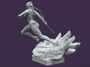 Lady Thanos 3D Print Model