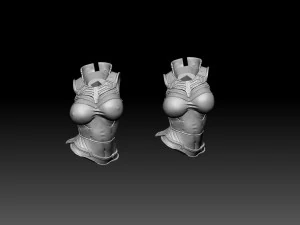 Lady Thanos 3D Print Model